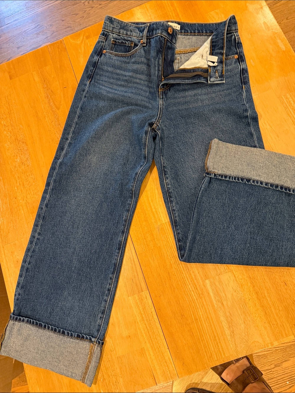 LOFT Men's Medium Blue Straight Jeans